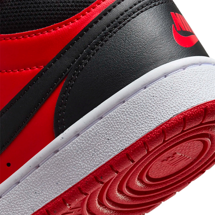 Кроссовки Nike COURT BOROUGH MID 2 GS / Мужской / 38.5 / Красный/Черный photo 5