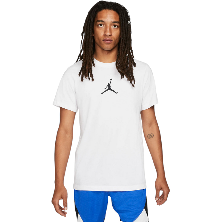 Tricou bărbătesc Nike M J JUMPMAN DFCT SS CREW M Alb photo 3
