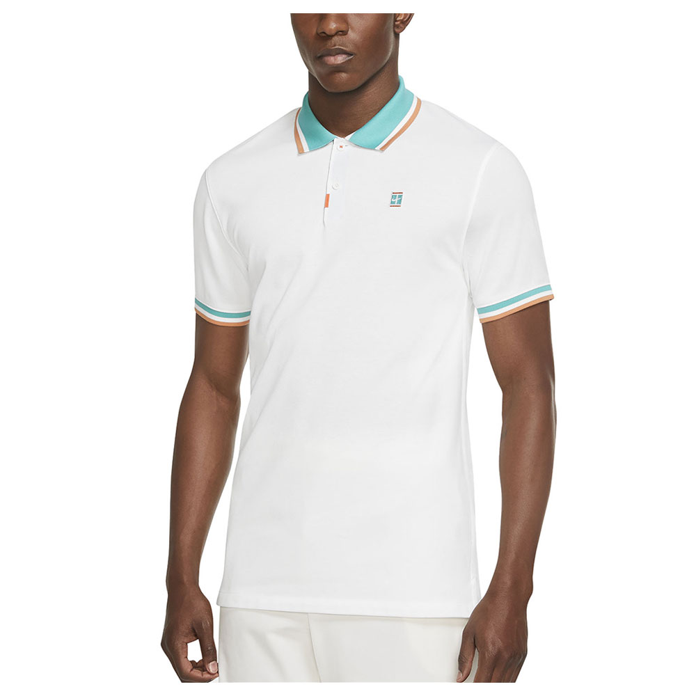 Мужские Поло Nike THE POLO DF HERITGE SLIM2 M Белый photo 1 Мужские Поло Nike THE POLO DF HERITGE SLIM2 M Белый photo 1