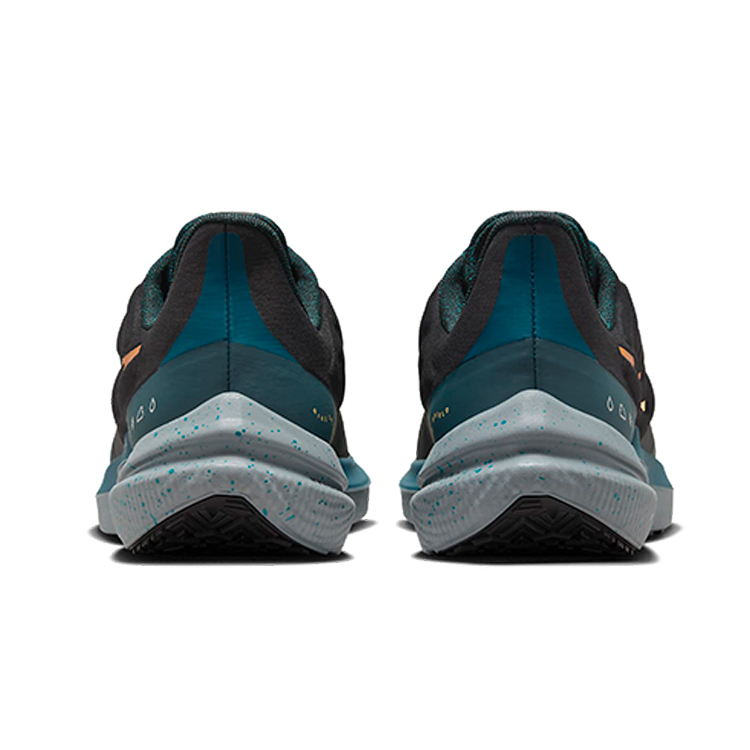 Кроссовки Nike AIR WINFLO 9 SHIELD / Мужской / 40.5 / Черный/Бирюзовый photo 4
