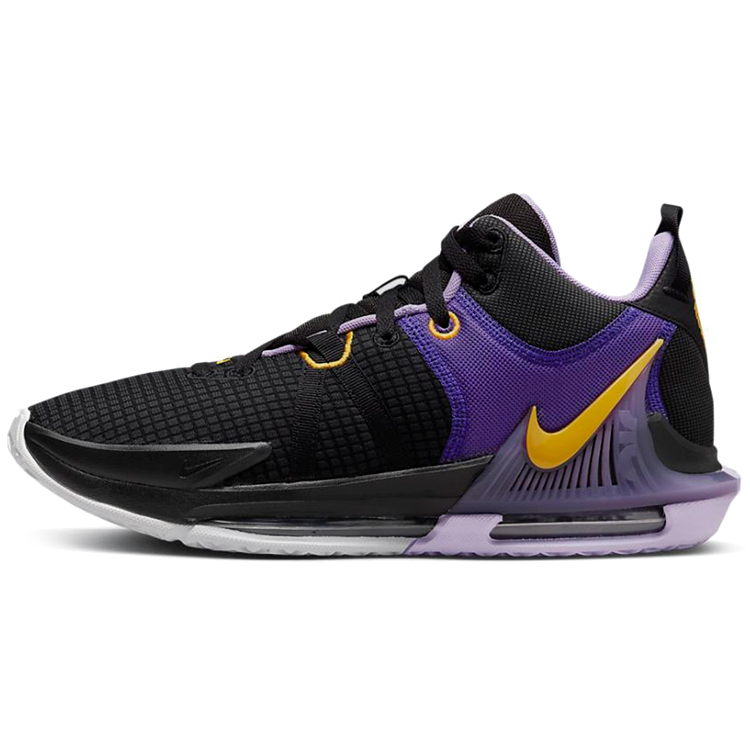 Кроссовки Nike LEBRON WITNESS VII / Мужской / 45 / Черный/Фиолетовый photo 1