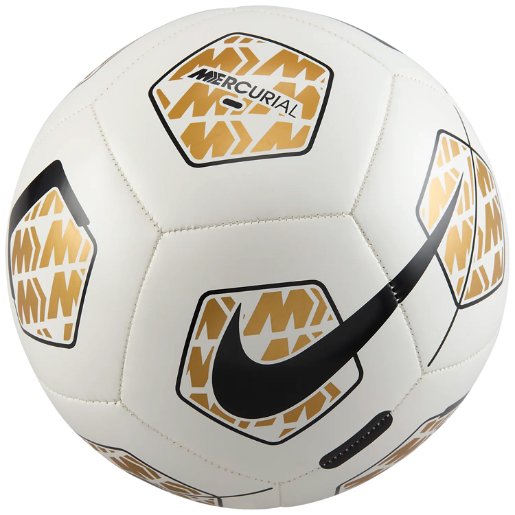 Minge fotbal Nike FB2983-102 / Marimea 5 / Alb-aur photo 1 Minge fotbal Nike FB2983-102 / Marimea 5 / Alb-aur photo 1