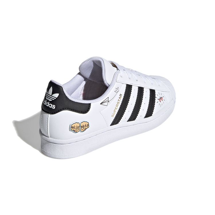 Кроссовки Adidas SUPERSTAR J / Унисекс / 35.5 / Белый photo 3