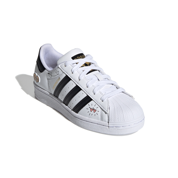 Кроссовки Adidas SUPERSTAR J / Унисекс / 35.5 / Белый photo 7