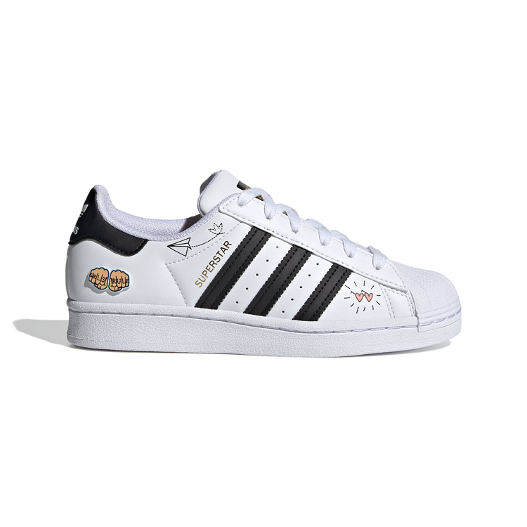 Кроссовки Adidas SUPERSTAR J / Унисекс / 35.5 / Белый photo 8