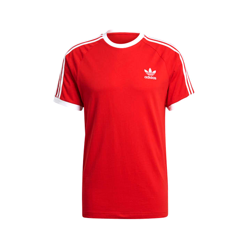 Tricou bărbătesc Adidas STRIPES TEE S Rosu photo 1 Tricou bărbătesc Adidas STRIPES TEE S Rosu photo 1