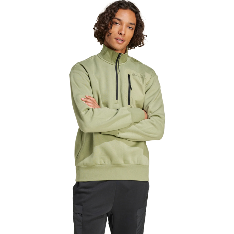 Hanorac pt bărbați Adidas M CE FL HZ S Verde photo 2