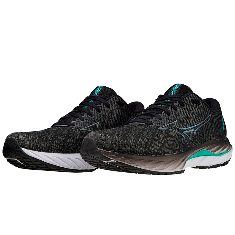 Кроссовки Mizuno WAVE INSPIRE 19 2E / Мужской / 42.5 / Черный photo 2