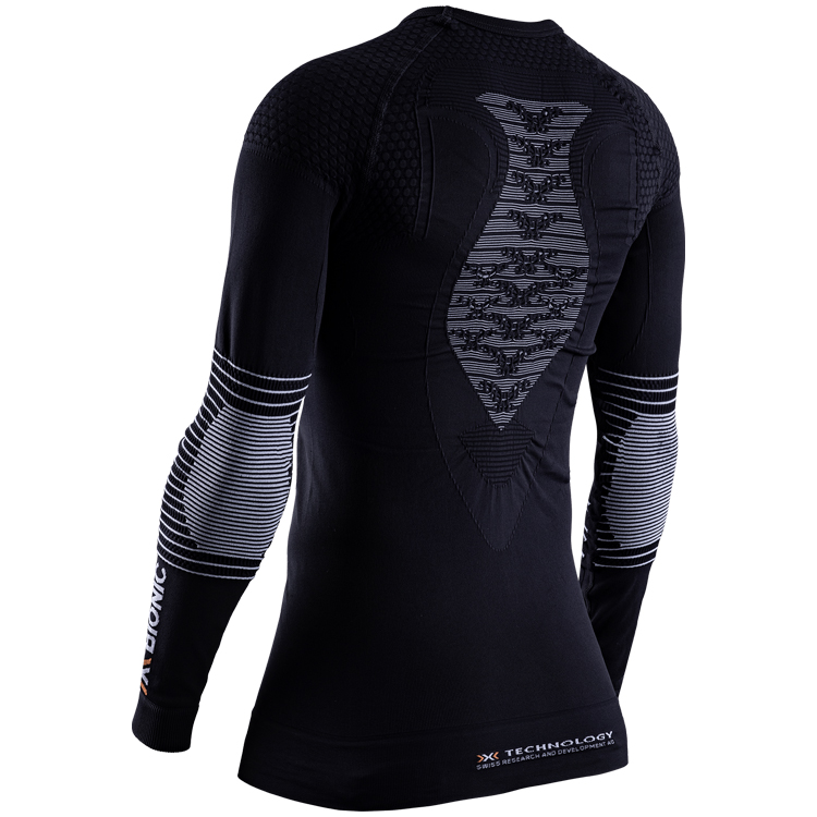 Tricou termica cu maneca lunga X-Bionic ENERGIZER 4.0 LG SL L Negru-alb Femei photo 3