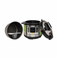 Multifierbator Scarlett SC-MC410P02, 900 W, 11 programe, Argintiu cu negru thumbnav 5