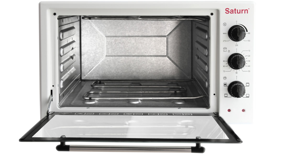 Cuptor electric Saturn ST-EC3802, 45 l, 1500 W, Alb photo 2