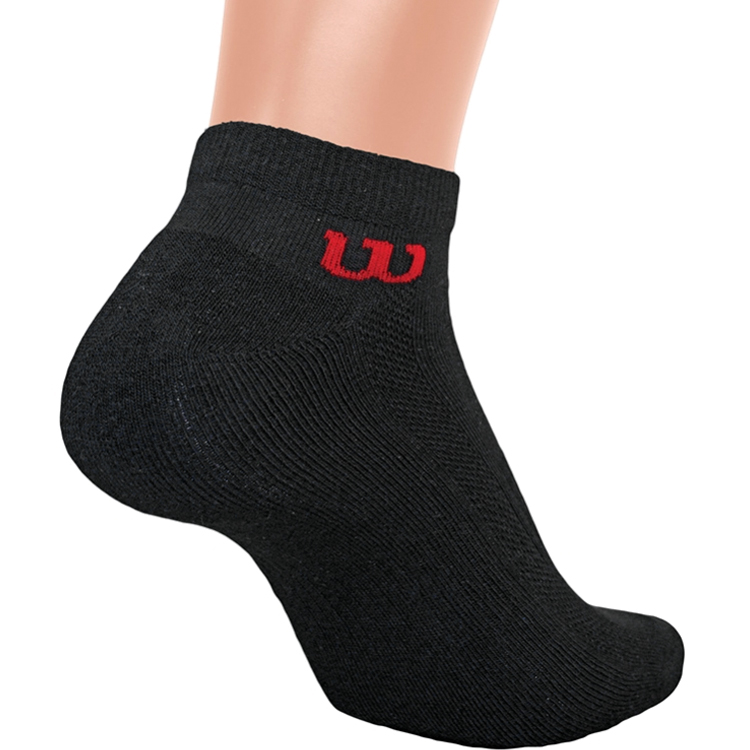 Носки Мужской Wilson Quarter 3pr/pk One size Черный photo 2