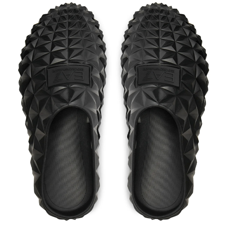 Slapi EA7 EMPORIO ARMANI PRISMA SLIPPER pt Barbati / 39 / Negru photo 5