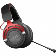 Беспроводные Игровые наушники AOC GH401, Black/Red thumbnav 3