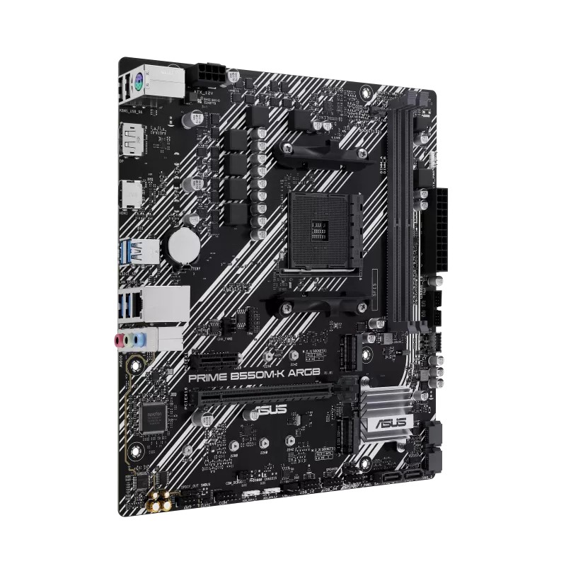 Placa de baza ASUS PRIME B550M-K ARGB / AM4 / B550 / DDR4 / mATX photo 3