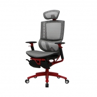 Fotoliu Gaming 1STPLAYER ERGO PLAY/ 160kg/  3D armrest/ White&Red thumbnav 3