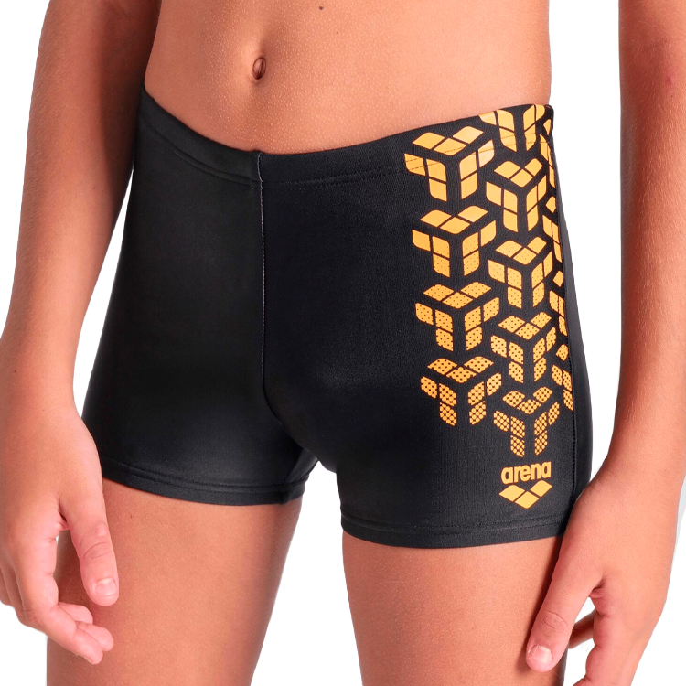 Плавки Arena KIKKO V SWIM SHORT GRAPHIC 116 Черный/Оранжевый Мужской photo 3