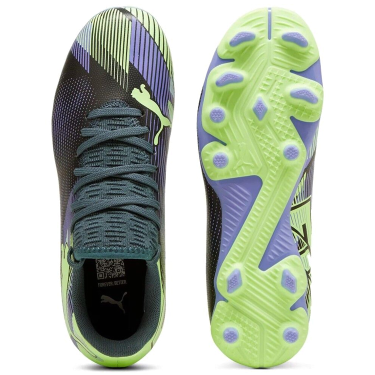 Бутсы Puma FUTURE 7 PLAY FG/AG / Мужской / 39 / Серый/Зеленый photo 3