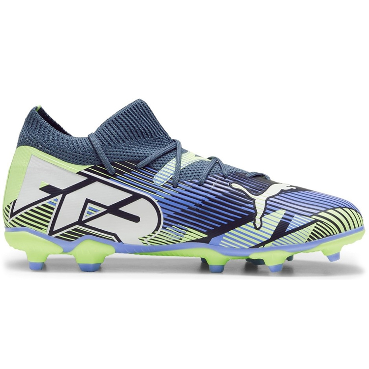 Бутсы Puma FUTURE 7 MATCH FG/AG Jr / см / Серый/Зеленый photo 2