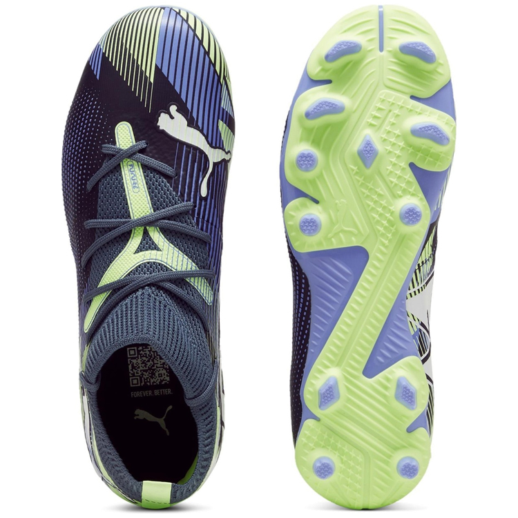 Бутсы Puma FUTURE 7 MATCH FG/AG Jr / см / Серый/Зеленый photo 3
