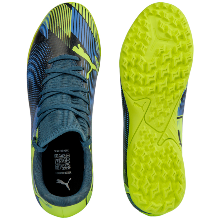 Бутсы Puma FUTURE 7 PLAY TT Jr / см / Серый/Зеленый photo 3