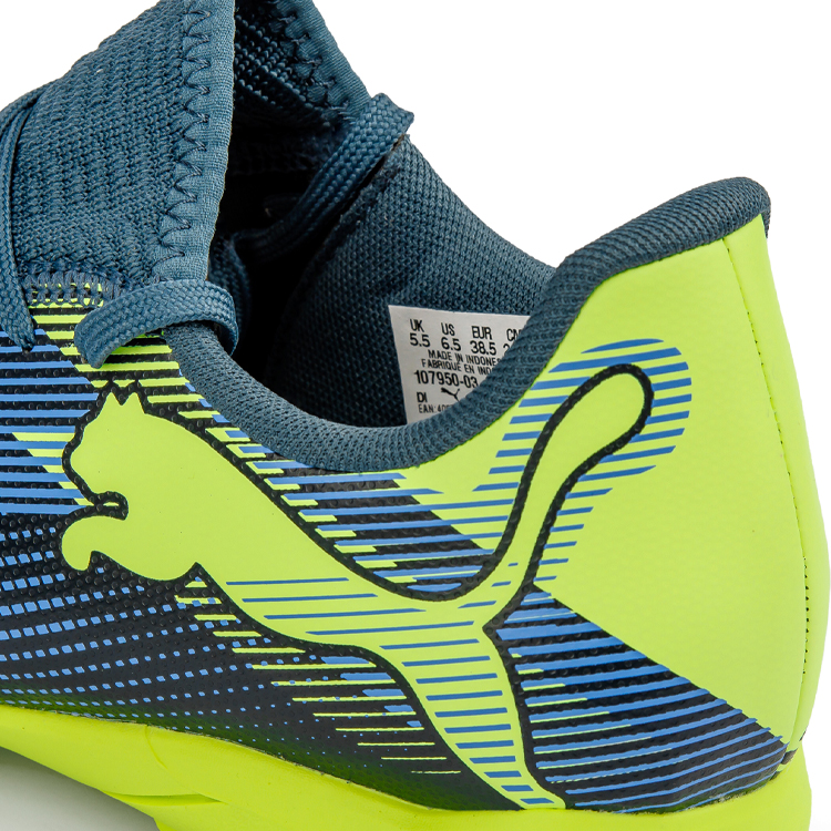 Бутсы Puma FUTURE 7 PLAY TT Jr / см / Серый/Зеленый photo 5