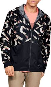 Куртка мужская Under Armour UNSTOPPABLE WINDBREAKER SM Черный photo 2