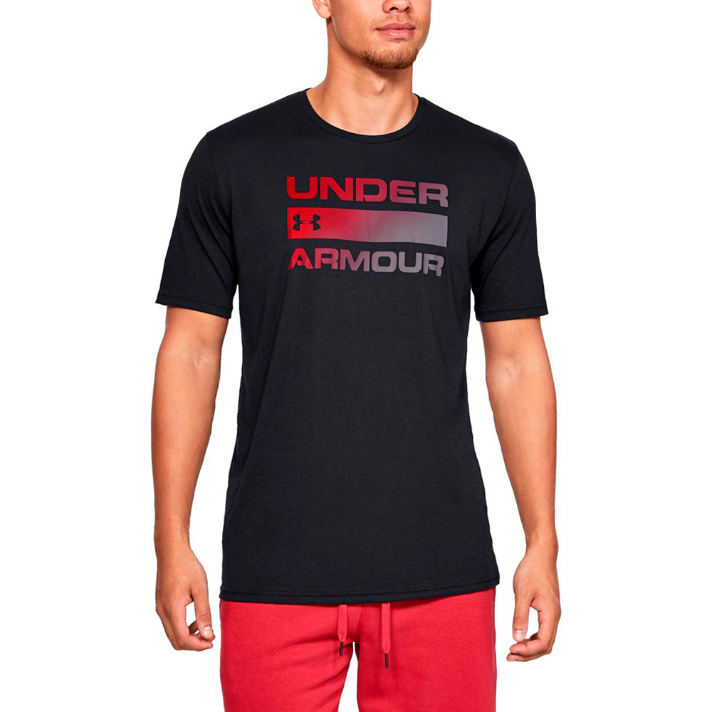 Футболка мужская Under Armour UA TEAM ISSUE WORDMARK SS SM Черный photo 2