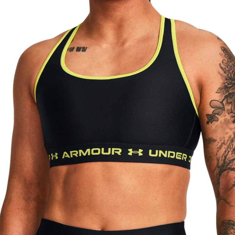 Bra sportive Under Armour CROSSBACK MID BRA / Femei / XS / Negru photo 2