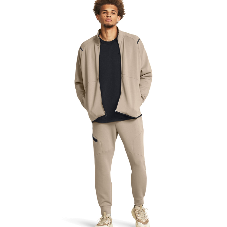 Брюки Under Armour UA Unstoppable Flc Joggers L Бежевый Мужской photo 2