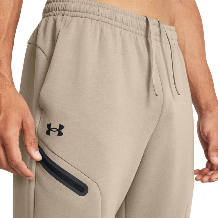 Брюки Under Armour UA Unstoppable Flc Joggers L Бежевый Мужской photo 5