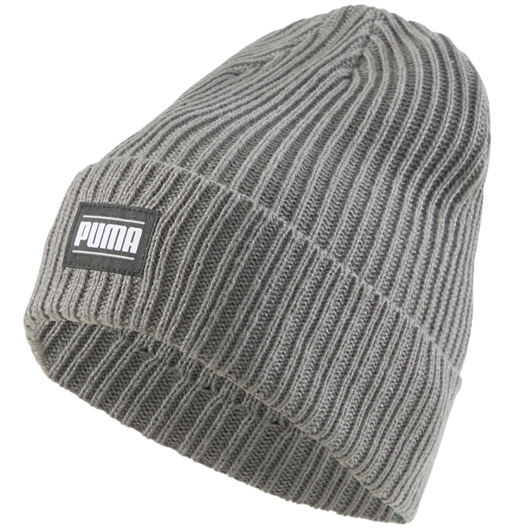 Caciula Puma Ribbed Classic Cuff Beanie One size Gri photo 1 Caciula Puma Ribbed Classic Cuff Beanie One size Gri photo 1
