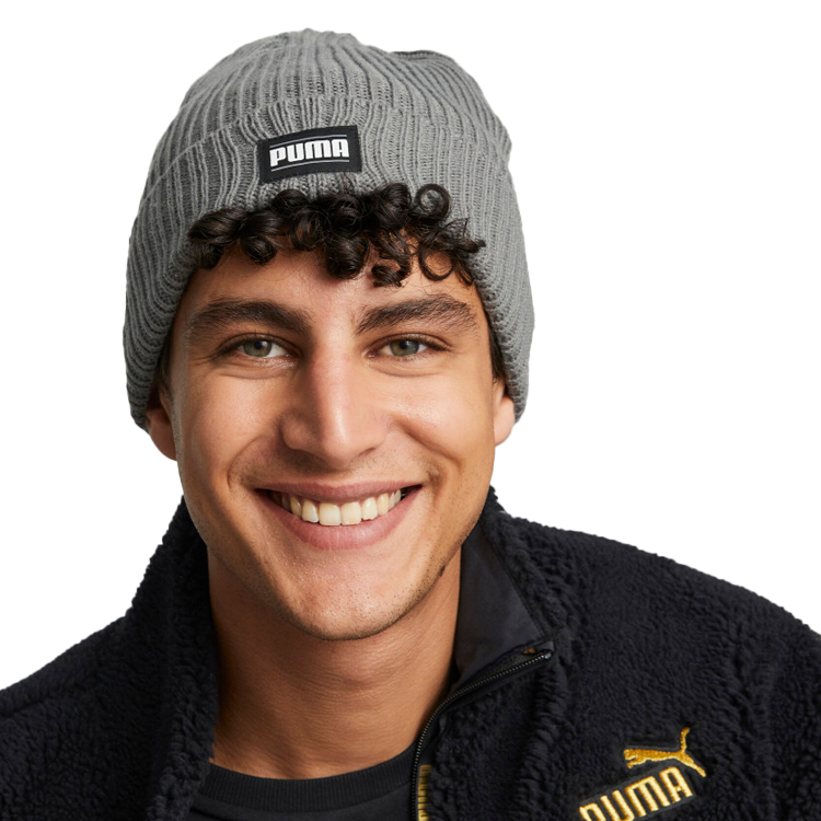 Caciula Puma Ribbed Classic Cuff Beanie One size Gri photo 3