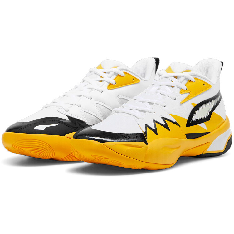 Кроссовки Puma Genetics / Мужской / 38.5 / Белый/Желтый photo 2