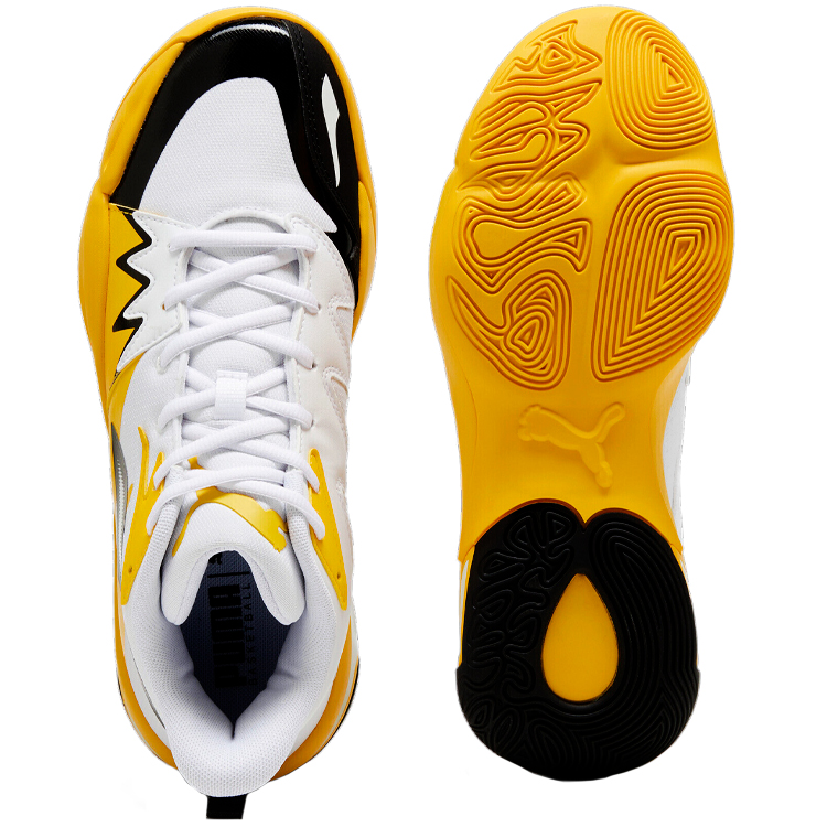 Кроссовки Puma Genetics / Мужской / 38.5 / Белый/Желтый photo 3