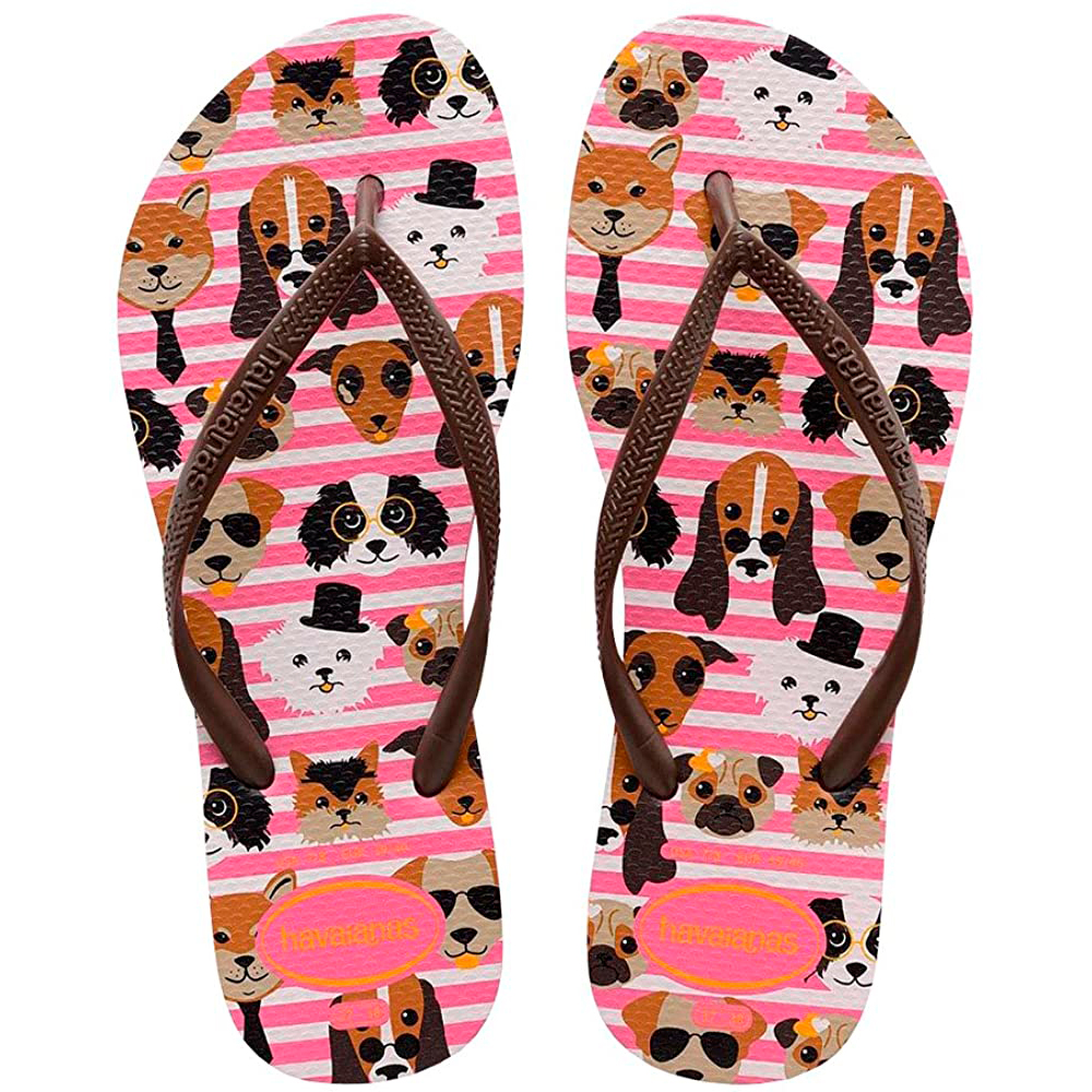 Slapi Havaianas SLIM PETS pt Unisex / 33/34 / Roz photo 2