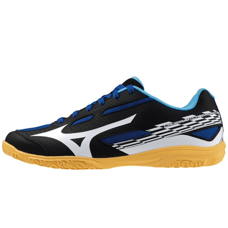 Кроссовки Mizuno CROSSMATCH SWORD 2 / Унисекс / 42.5 / Черный/Белый/Синий photo 1