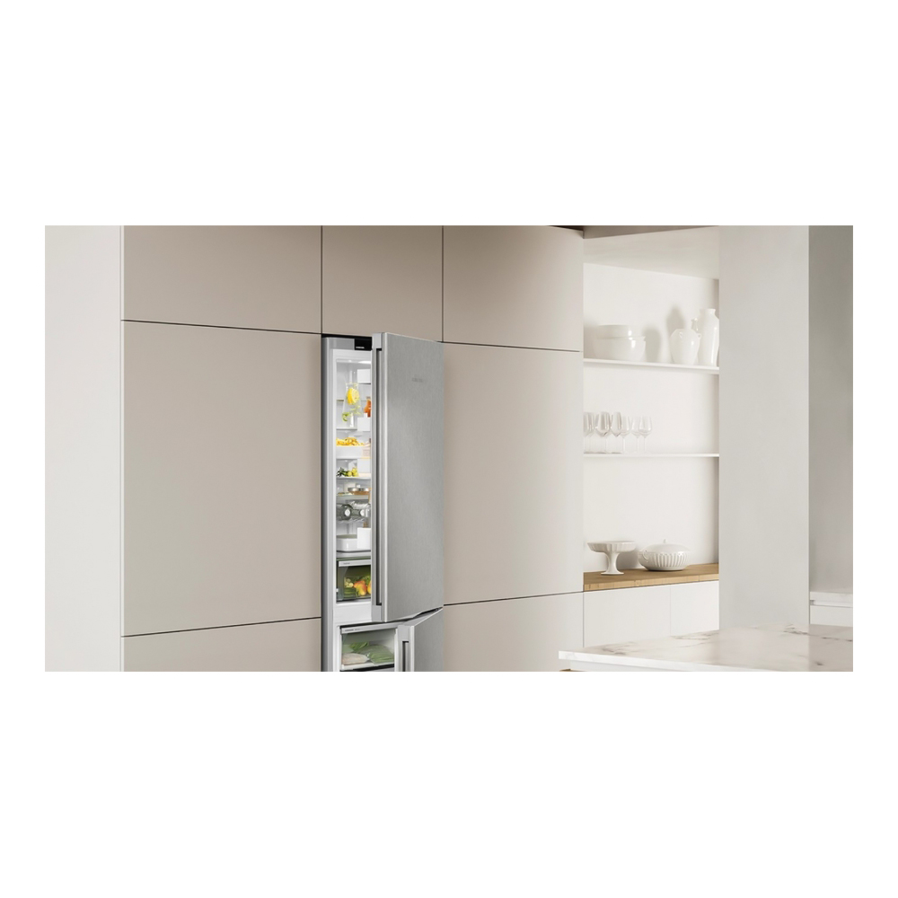 Frigider cu doua usi Liebherr CNsfd 5703 Pure NoFrost / 360 l / 201.5 cm / D / Gri photo 7