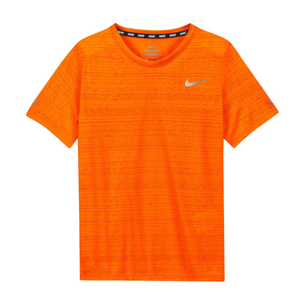 Tricou Nike B NK DF MILER / Barbati / L / Portocaliu photo 1 Tricou Nike B NK DF MILER / Barbati / L / Portocaliu photo 1