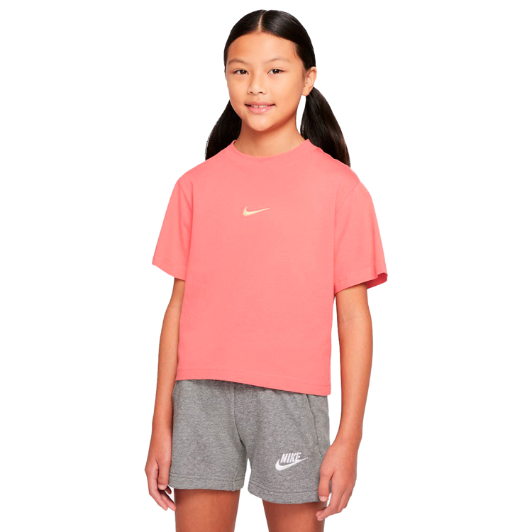 Футболка Nike G NSW TEE ESSNTL SS BOXY / Женский / L / Розовый photo 2