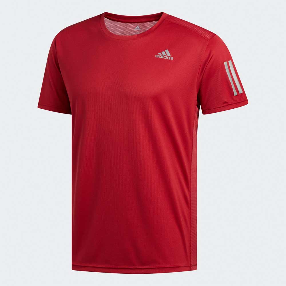 Tricou bărbătesc Adidas OWN THE RUN TEE S Bordo photo 1