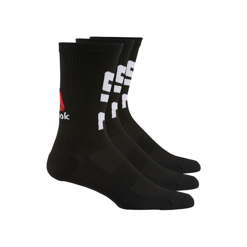 Носки Унисекс Reebok UFC CREW SOCK 7812 Черный photo 1 Носки Унисекс Reebok UFC CREW SOCK 7812 Черный photo 1