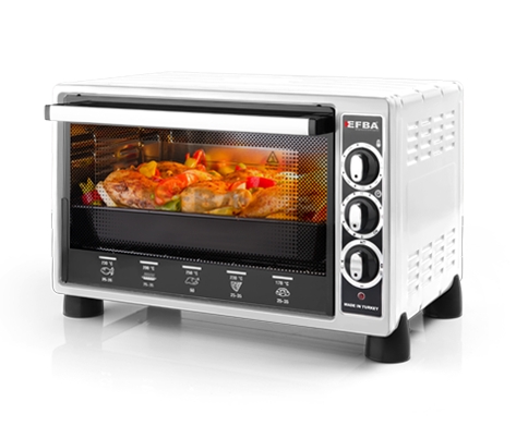 Электрическая печь EFBA 2803, 25 л, 1500 Вт, Серый photo Электрическая печь EFBA 2803, 25 л, 1500 Вт, Серый photo