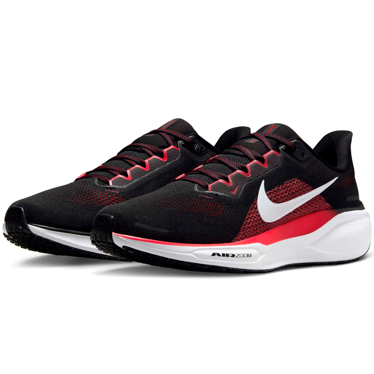 Кроссовки Nike AIR ZOOM PEGASUS 41 / Мужской / 44.5 / Черный/Красный photo 4