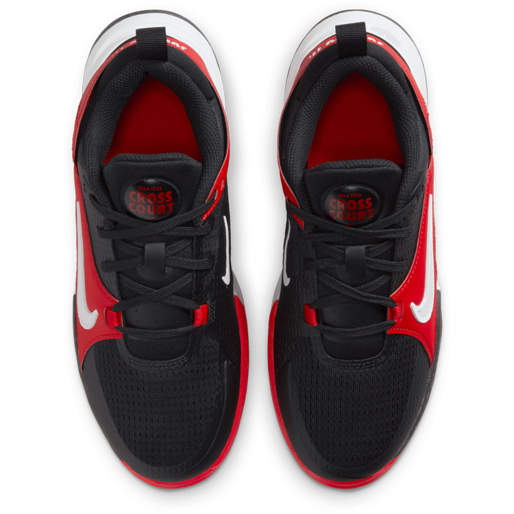 Кроссовки Nike KIDS CROSSCOURT / Мужской / 36.5 / Черный/Красный photo 4