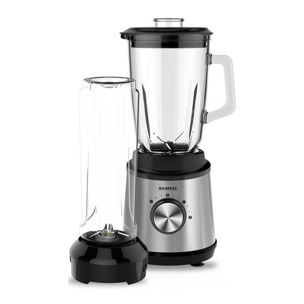 Blender Stationar Kumtel HTB03 Argintiu / 2 viteze / ml photo 1