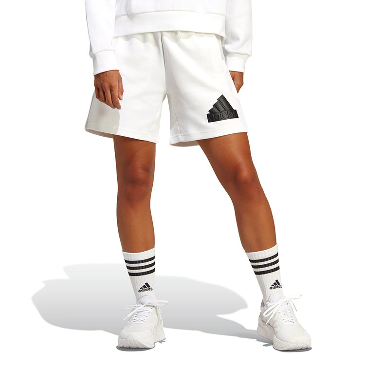 Шорты Adidas W FI BOS SHORT 2XS Белый Женский photo 2