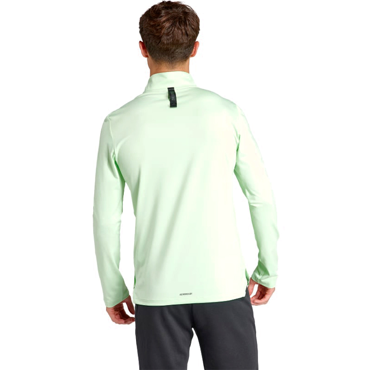 Hanorac pt bărbați Adidas WO QUARTER ZIP XS Verde photo 2