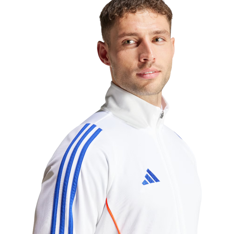 Hanorac pt bărbați Adidas TIRO24 TRJKT S Alb photo 4