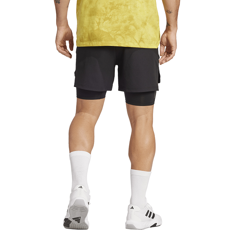 Sorti de bărbați Adidas POWER 2IN1 SHO S Negru photo 2